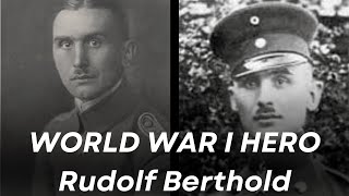 The Iron Knight Rudolf Berthold Germany’s Fearless World War I Ace [upl. by Inaliak419]