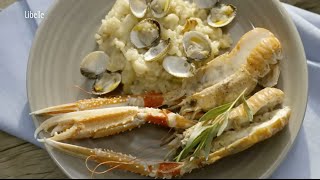 Risotto met langoustines en zeevruchten [upl. by Halilad]