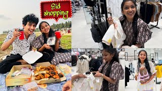 Nomb കള്ളത്തി 🤣 EID shopping 🛍️ Beach🏖️nomb thura  Ramzan  Shopping vlog😍 [upl. by Dleifrag371]