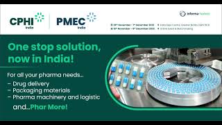 CPHI amp PMEC INDIA 2022  Biggest Pharma Event  Pharma Products [upl. by Ecnahoy]