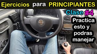 ejercicios para PRINCIPIANTES errores al manejar manejando por primera vez un carro manual estandar [upl. by Seluj319]