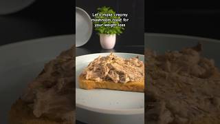 Healthy mashroom toast recipe  healthy breakfast  mashroom sandwich  weight loss recipe [upl. by Maccarone]