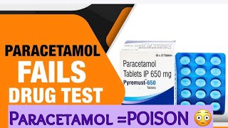 DONT USE PARACETAMOL TABLET😳😳youtube news medical medicine health tamil [upl. by Semele]