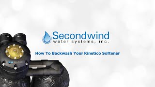 How To  BackwashManually Regenerate Your Kinetico Water Softener [upl. by Ackerley177]