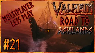 Auf gehts in die ASHLANDS  ROAD TO ASHLANDS  21  Valheim Multiplayer Lets Play [upl. by Garlinda]