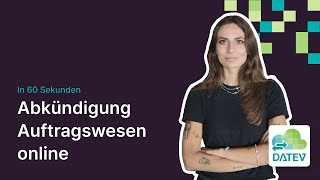 😱 Programmabkündigung im Auftragswesen I 60 Sekunden DATEV [upl. by Johannes938]