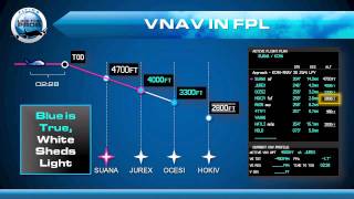 Garmin G1000 VNAV Basics [upl. by Aisatal]