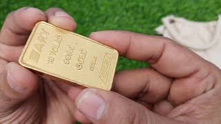 100 GRAM GOLD BAR [upl. by Wicks]