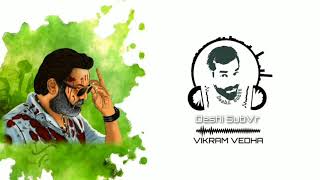 Vikram Vedha BGM  Karuppu Vellai Video Song  R Madhavan Vijay Sethupathi Kathir  Sam C S [upl. by Garson]