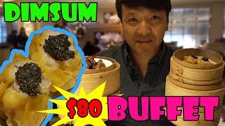 The BEST LUXURY All You Can Eat DIM SUM Brunch Buffet [upl. by Cheke]