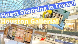 The Largest Shopping Complex in Texas The Houston Galleria [upl. by Sadye871]