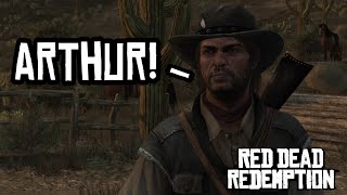 The moment John talks about Arthur in RDR part 1 [upl. by Einahpehs]