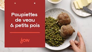 Recette de Paupiettes amp petits pois [upl. by Valtin]