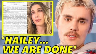 Justin Bieber ANNOUNCES Divorce From Hailey THIS YEAR [upl. by Ianteen684]