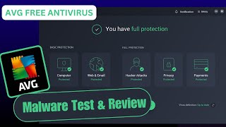 AVG Free Antivirus Full review with Malware Test [upl. by Hoo]