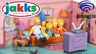 NEW Jakks Pacific The Simpsons Figures Revealed At WonderCon 2024 [upl. by Naveb]