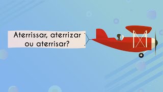 Aterrissar aterrizar ou aterrisar  Brasil Escola [upl. by Kori]