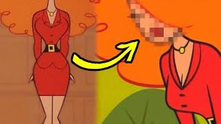 5 Cartoon Characters Who Secretly Revealed Their Faces [upl. by Anig332]