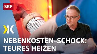 Nebenkostenabrechnung Vermieter profitieren von höheren Heizkosten  2024  Kassensturz  SRF [upl. by Arnelle]