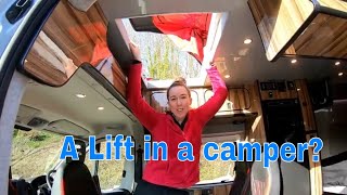 2020 Fiat Ducato 4 berth Racevan  Campervan Tour With Pop top amp a Lift [upl. by Benenson]