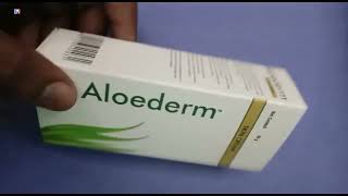 Aloederm Skin Cream  Aloederm Cream Uses Side effects benefits dosage review in Hindi  Aloederm [upl. by Yadroc]