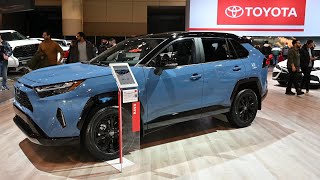 2023 Toyota RAV 4 Hybrid XSE AWD Technology Package Cavalry Blue with BLK Roof  48534 CAD [upl. by Autry]