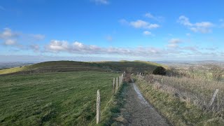 A walk up Hambledon Hill Iron Age Fort Dorset [upl. by Morey751]