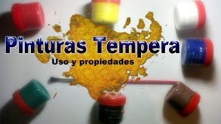 Técnicas de ilustración 13 PINTURAS TEMPERA cap 1 Uso y propiedades [upl. by Cohette789]