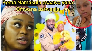 Bitiisa😲Rema Namakula omwana we batwaala Calvin kayanja afukide bobi wine akayinja mungato [upl. by Aibar]