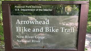 ARROWHEAD BIKE TRAIL SYSTEM IN FAYETTEVILLE WEST VIRGINIA [upl. by Rosamond]