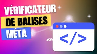 Comment trouver les balises Meta dun site web [upl. by Rintoul196]