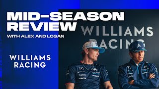 Midseason review with Alex and Logan  Williams Racing [upl. by Liva]