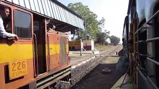 NARROW GAUGE meets BROAD GAUGE at ITWARI Junction Maharashtra [upl. by Rhonda]