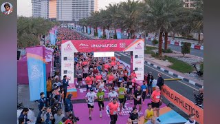 marathon rak ports 2022 marjan🏃‍♂️‍➡️🚴‍♀️🏊‍♀️ [upl. by Asiuol]