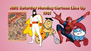 NBC Saturday Morning Cartoon Lineup  1981 [upl. by Enael]