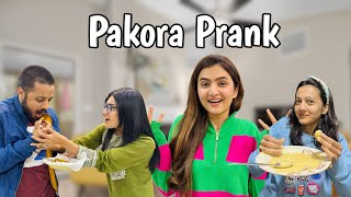 Kitchen main hwa dhamaka  Sab ky sath kiya pakora prank  Hira Faisal  Sistrology [upl. by Joete]