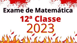 Exame de Matemática 2023 Última Aula [upl. by Stephenie]