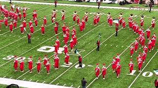 The Cornhusker Marching Band 100 Years At Memorial Stadium Halftime Show 102823 [upl. by Brandise]