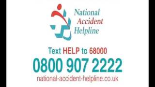 National Accident Helpline  Compensation TV advert [upl. by Delcina]