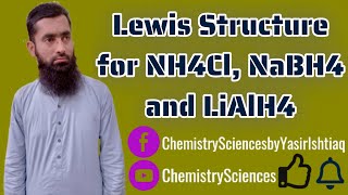 Lewis Structure of NH4Cl NaBH4 LiAlH4 Reducing power of hydrides Chemistry Sciences [upl. by Lindblad]