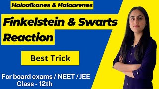 Finkelstein reaction  swarts reaction  class 12 Haloalkanes and Haloarenes [upl. by Nosnaj631]