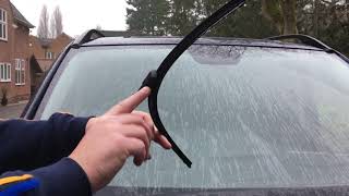 Vito W447 Windscreen Wiper Fitting Instructions Full Tutorial [upl. by Nalak]