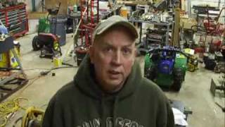 John Deere 1032 Snowblower Repair amp Modification Video Part 7 [upl. by Atteuqcaj]