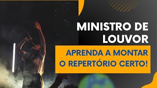 COMO ESCOLHER OS LOUVORES PARA MINISTRAR NO CULTO [upl. by Erbas]