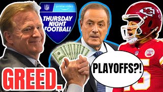 GREED NFL Fans FURIOUS after League Announces Amazon Prime EXCLUSIVE STREAMING PLAYOFF Game [upl. by Capwell525]