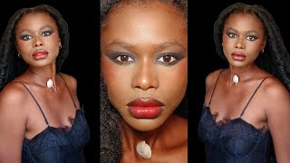 90s supermodel makeup tutorial  how to [upl. by Esinyt]