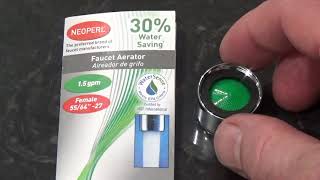 Key to Removing a Faucet Aerator [upl. by Rafaellle]