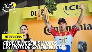 Groenewegens words  Stage 6  Tour de France 2024 [upl. by Nnylsia]