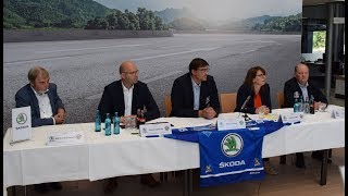 Pressekonferenz  ŠKODA tritt als SponsorMarke der EC Kassel Huskies ins Rampenlicht [upl. by Eedya204]