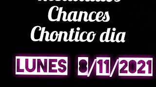 Resultado Chontico Día Lunes 8 De Noviembre De 2021 Sorteo chonto millonario [upl. by Tiebold164]